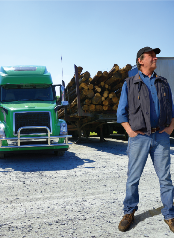 Trucking business owner in control of his cash flow